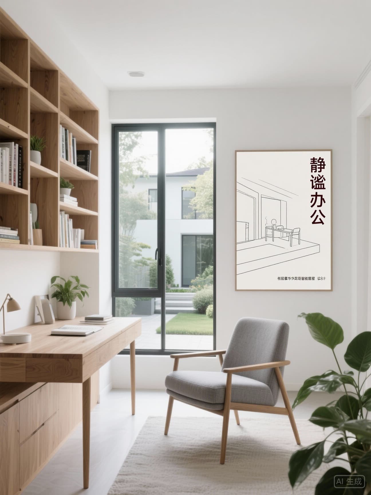 北欧书房海报